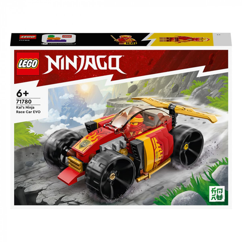 Конструктор LEGO Ninjago Гоночний автомобіль ніндзя Кая EVO (71780)