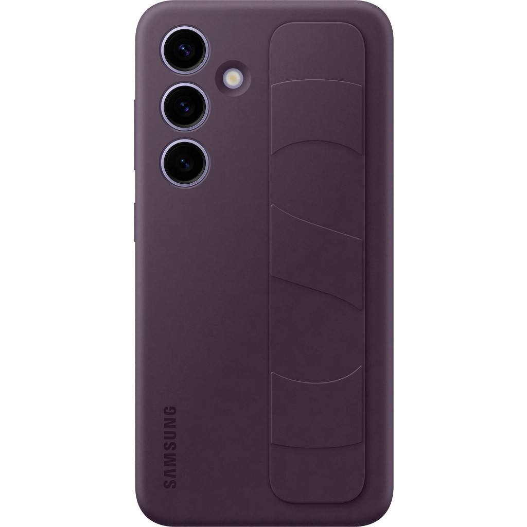 Чехол-накладка Samsung Standing Grip Case for Samsung Galaxy S24 Dark Violet (EF-GS921CEEGWW)