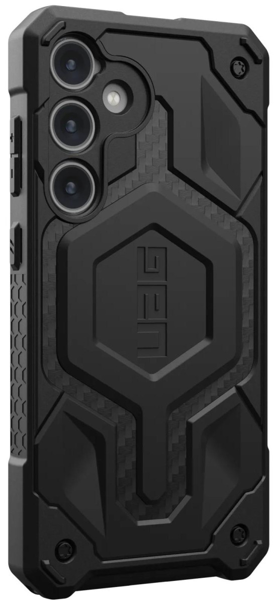 Чохол-накладка UAG for Samsung Galaxy S24+ Monarch Carbon Fiber (214413114242)