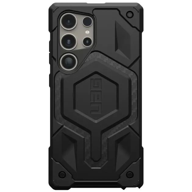 Чохол-накладка UAG for Samsung Galaxy S24 Ultra Monarch Carbon Fiber (214415114242)