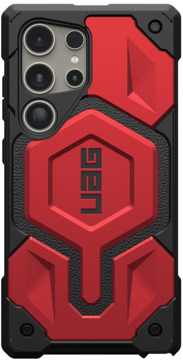 Чохол-накладка UAG for Samsung Galaxy S24 Ultra Monarch Crimson (214415119494)