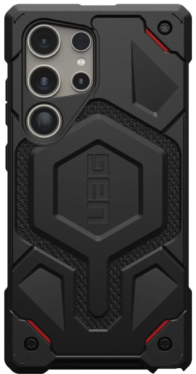Чохол-накладка UAG for Samsung Galaxy S24 Ultra Monarch Pro Kevlar Black (214416113940)