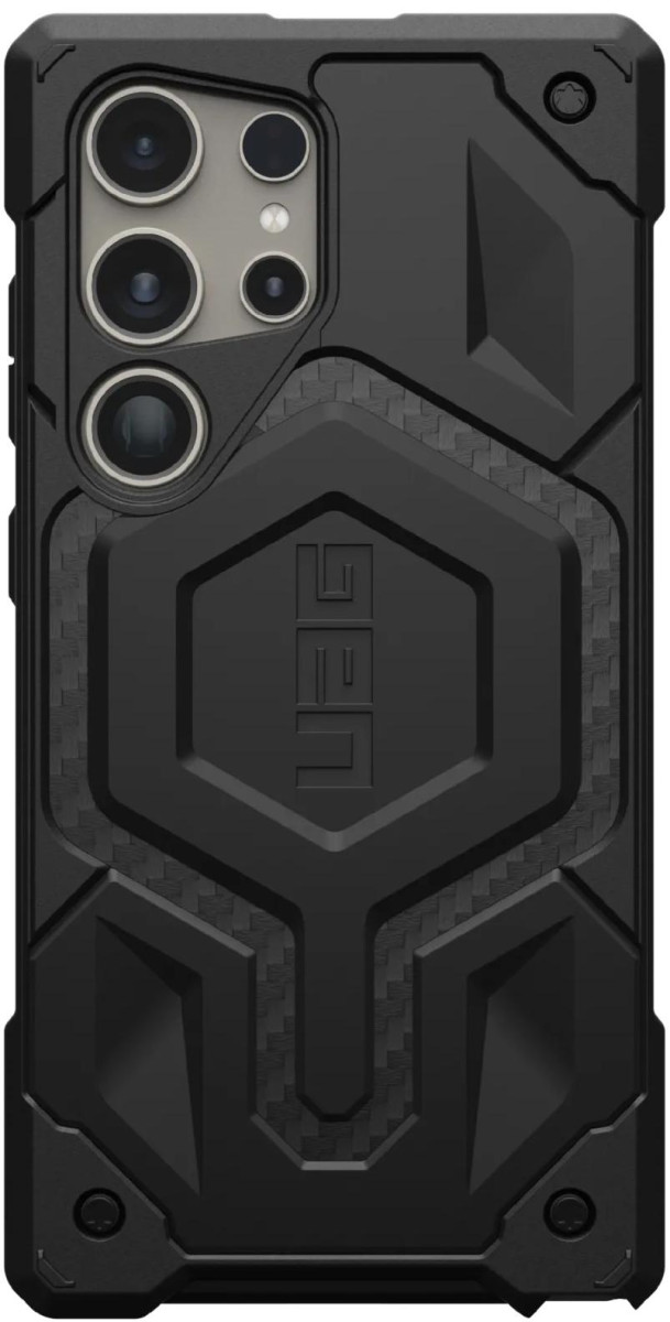 Чехол-накладка UAG for Samsung Galaxy S24 Ultra Monarch Pro Carbon Fiber (214416114242)