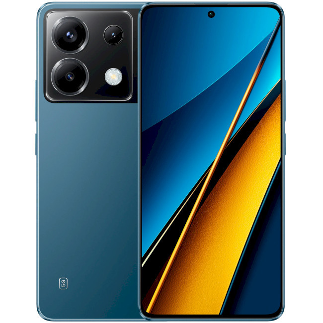 Смартфон Xiaomi Poco X6 12/256Gb Blue EU 