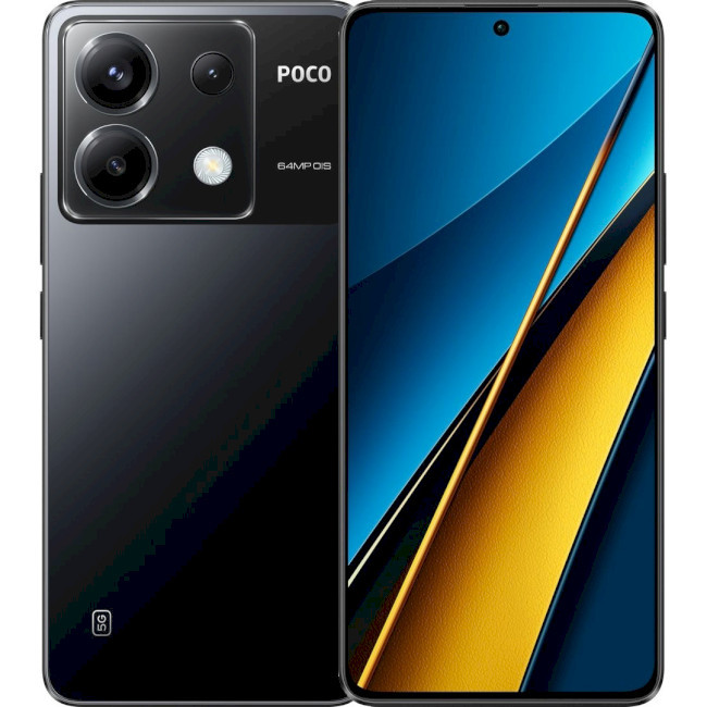 Смартфон Xiaomi Poco X6 8/256GB Black EU