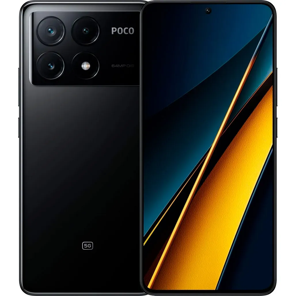Смартфон Xiaomi Poco X6 12/512GB Black EU 