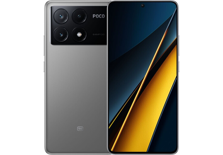 Смартфон Xiaomi Poco X6 Pro 12/512GB Grey EU 