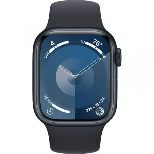 Смарт-годинник Apple Watch Series 9 GPS + Cellular 45mm Midnight Aluminium Case with Midnight Sport Band - S/M (MRMC3) в Україні