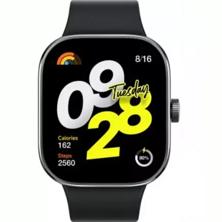 Смарт-часы Xiaomi Redmi Watch 4 Obsidian Black (BHR7854GL) EU