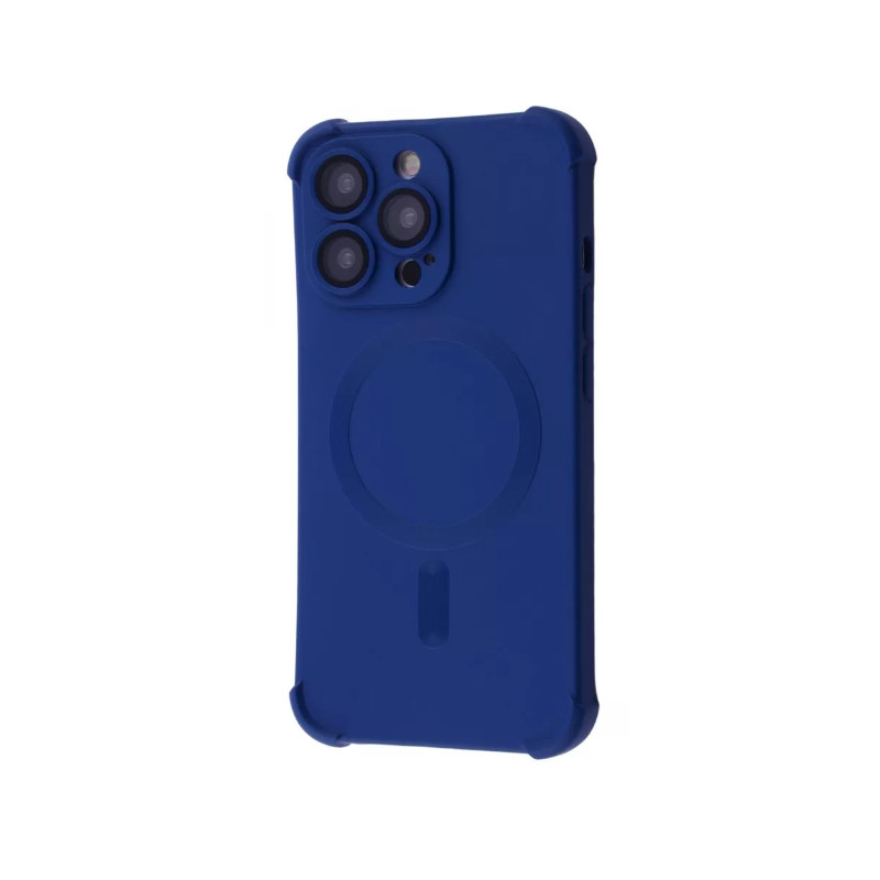 Панель Silk Touch Case with MagSafe for iPhone 14 Pro Blue 