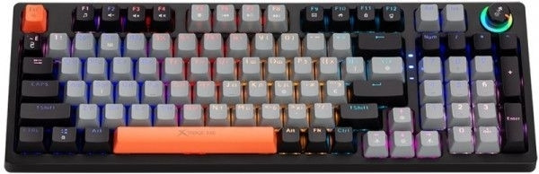 Клавіатура XTRIKE ME GK-987 UA Grey-Black (GK-987GBRUA)