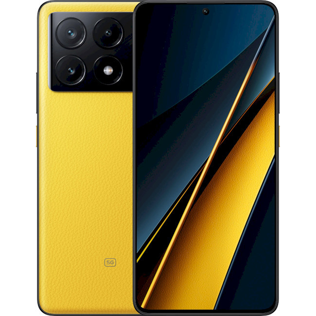 Смартфон Xiaomi Poco X6 Pro 12/512GB Yellow EU