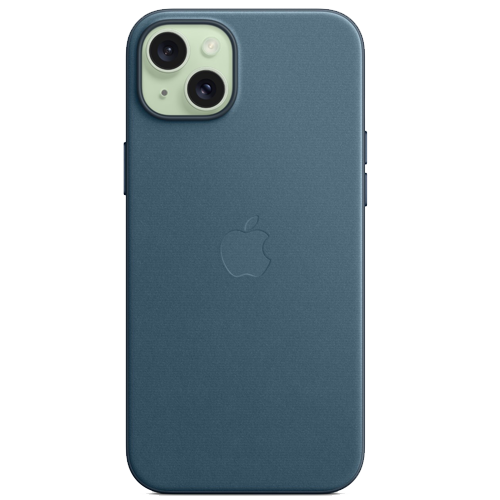 Чехол-накладка Apple iPhone 15 Plus FineWoven Case with MagSafe - Pacific Blue (MT4D3)