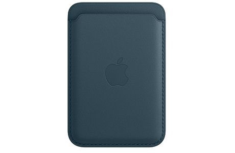 Чохол-гаманець Apple iPhone Leather Wallet with MagSafe - Baltic Blue (MHLQ3)