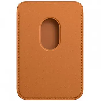 Чохол-гаманець Apple iPhone Leather Wallet with MagSafe - Golden Brown (MM0Q3) ціна