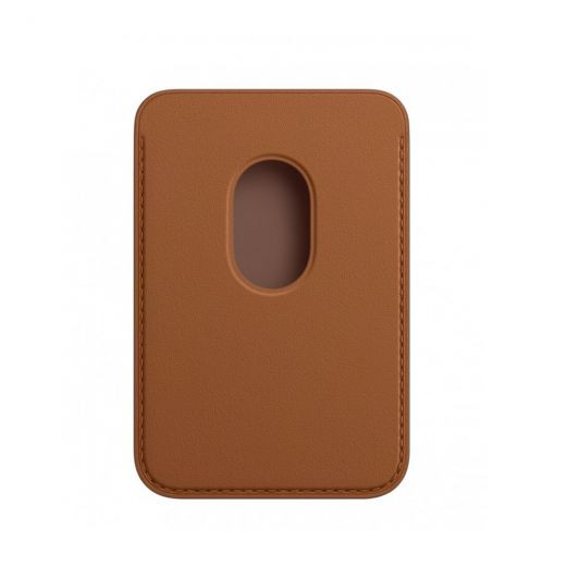 Чохол-гаманець Apple iPhone Leather Wallet with MagSafe - Saddle Brown (MHLT3) фото