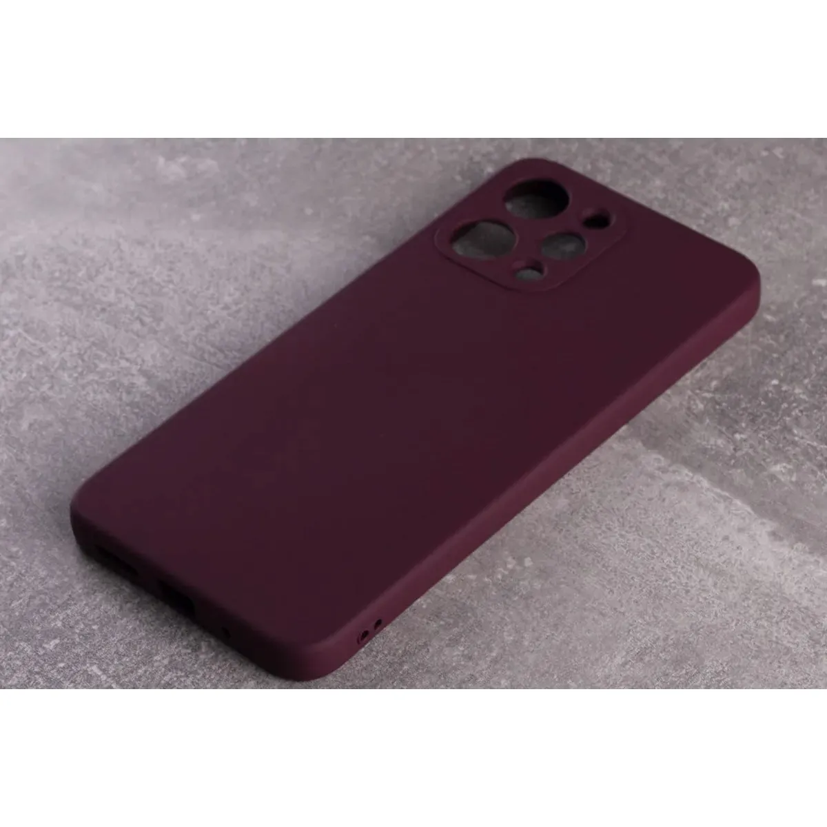 Панель Soft Silicone Case for Xiaomi Redmi 13C Burgundy