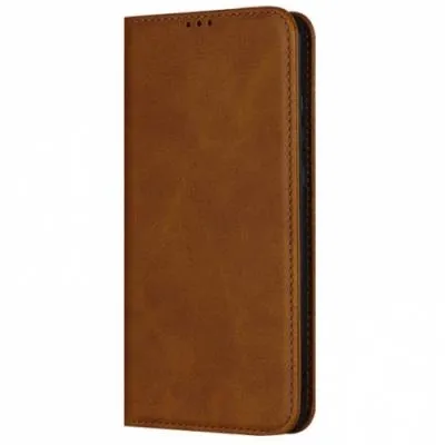 Чохол-книжка Leather Fold for Xiaomi Redmi 13C Brown