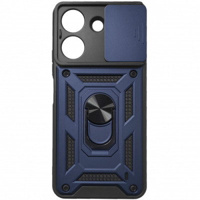 Чохол-накладка Armor Magnet CamShield for Xiaomi Redmi 13C/Poco C65 Dark Blue