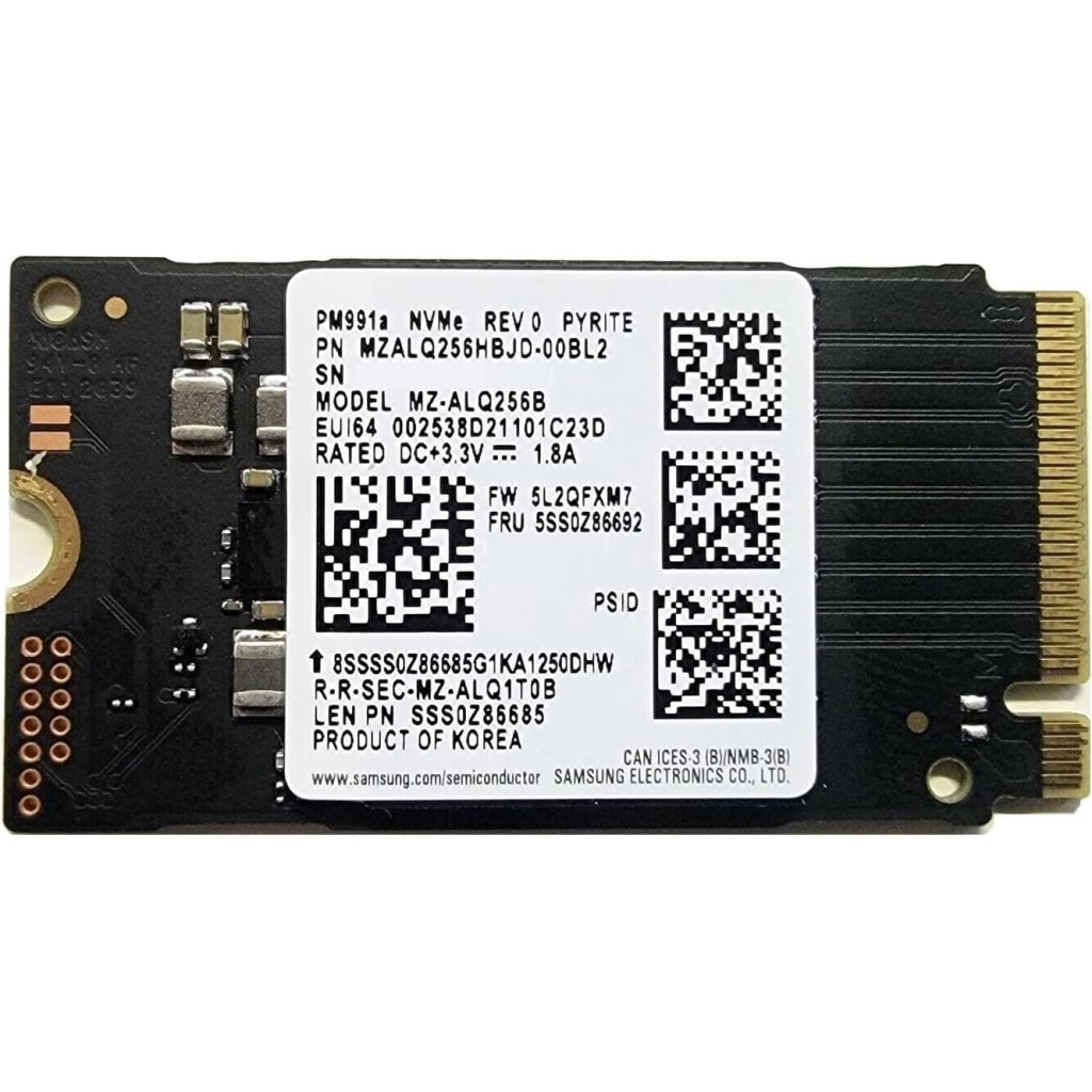 SSD накопичувач Samsung SSD M.2 2230 256GB (MZALQ256HBJD) купити