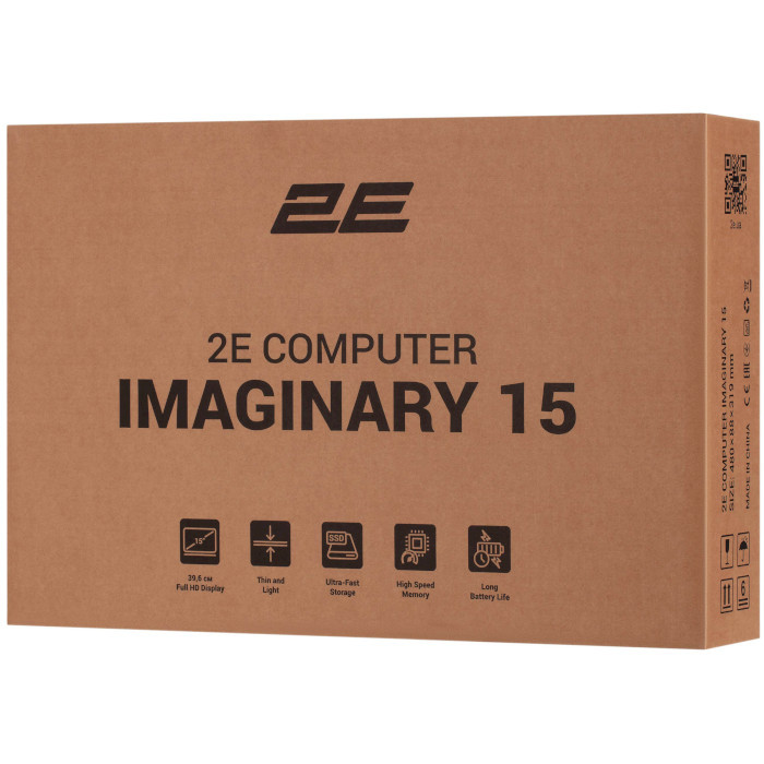 Ноутбук 2E Imaginary 15 Black (NL57PU-15UA37) недорого