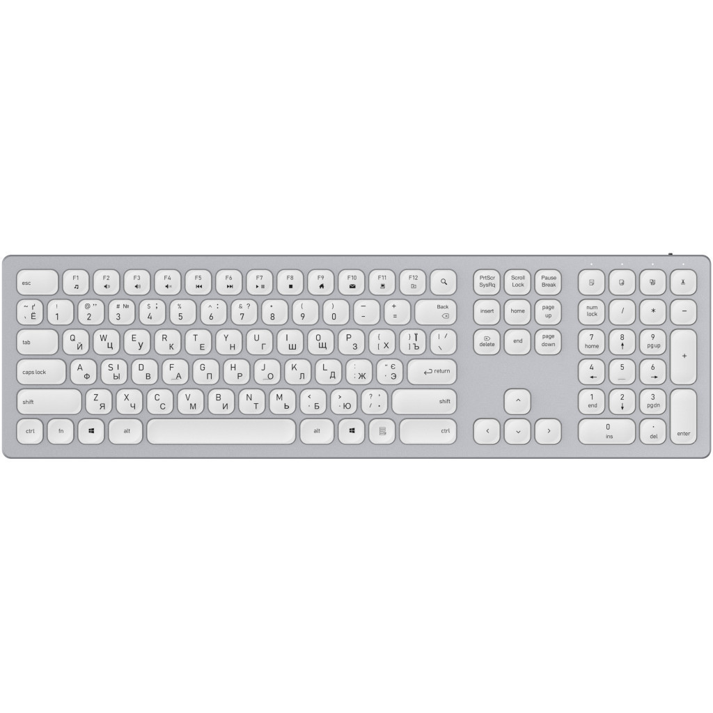 Клавіатура OfficePro SK1550 White (SK1550W)