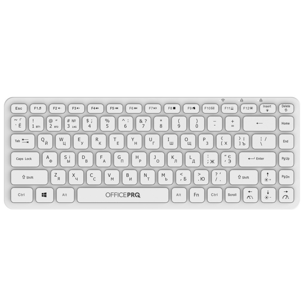 Клавіатура OfficePro SK790W White (SK790W) 