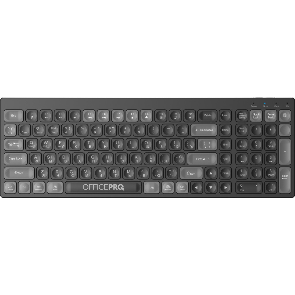 Клавіатура OfficePro SK985B Black (SK985B)