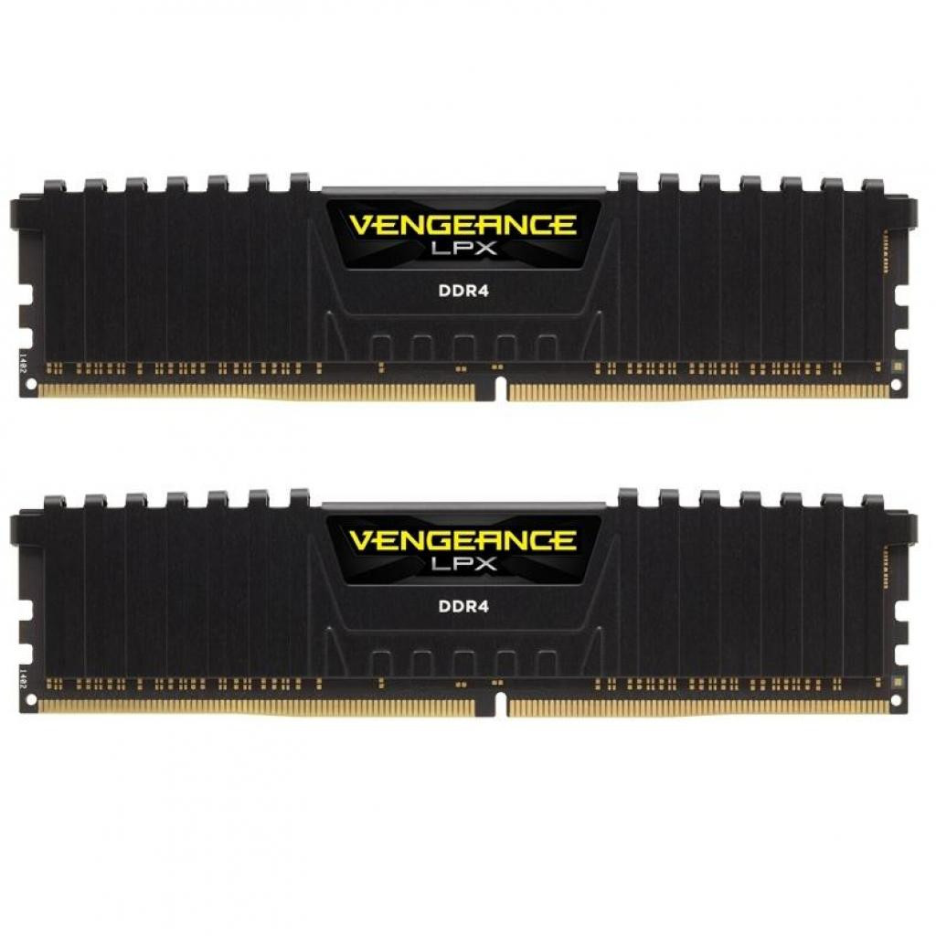 Оперативна пам'ять Corsair DDR4 8GB (2x4GB) 3000 MHz Vengeance LPX Black (CMK8GX4M2C3000C16) 