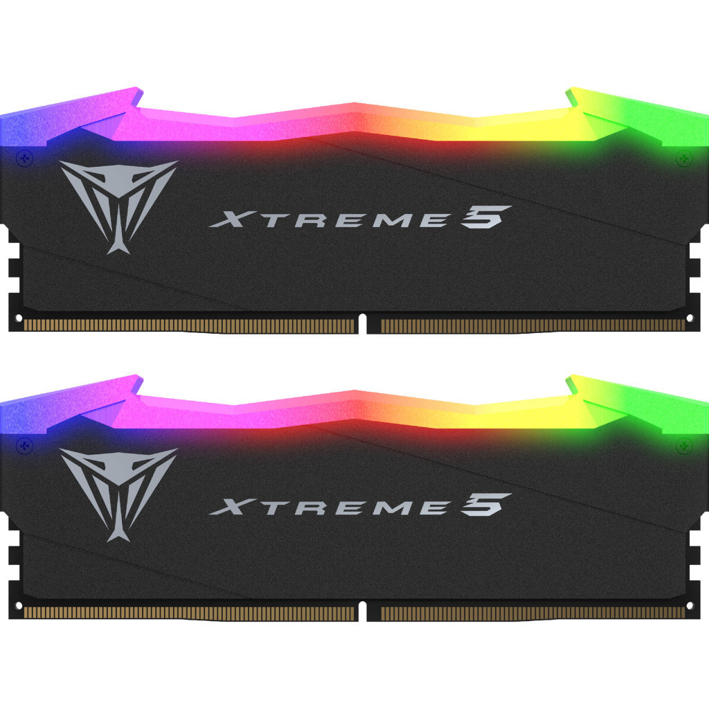 Оперативная память Patriot DDR5 32GB (2x16GB) 7600 MHz Viper Xtreme 5 RGB (PVX532G76C36K)