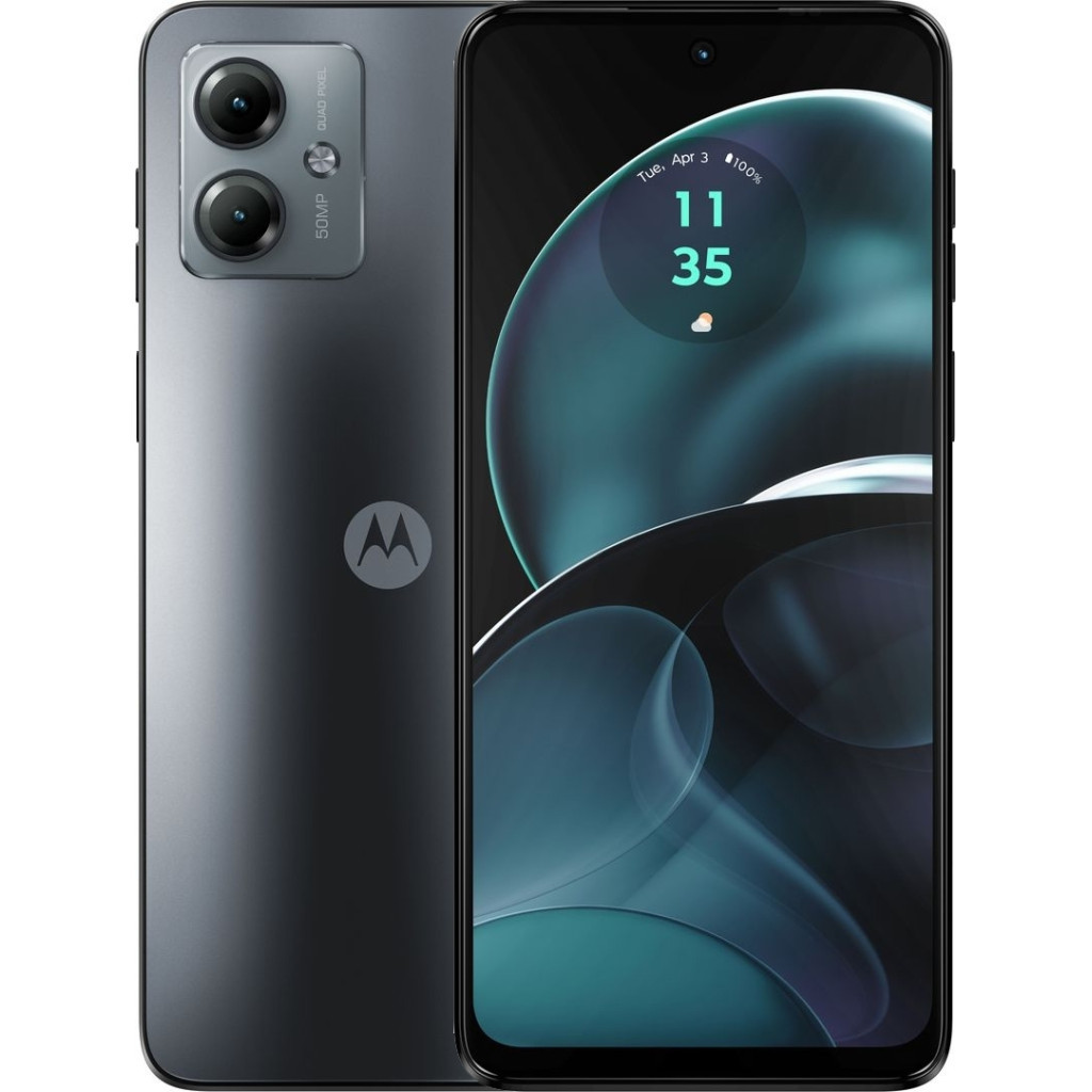 Смартфон Motorola G14 8/256GB Steel Grey (PAYF0039RS)