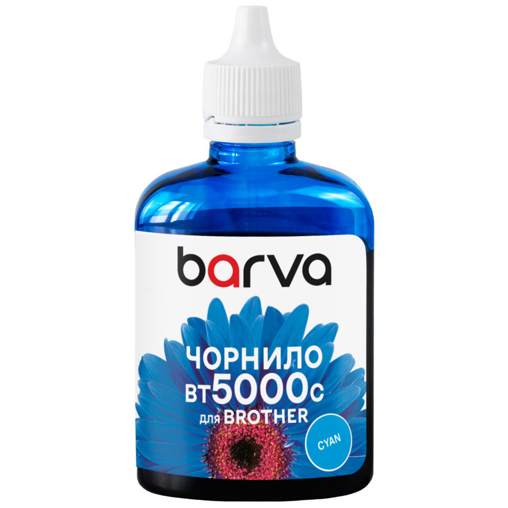 Чорнило Barva Brother BT5000 100 ml C (BBT5000C-744)