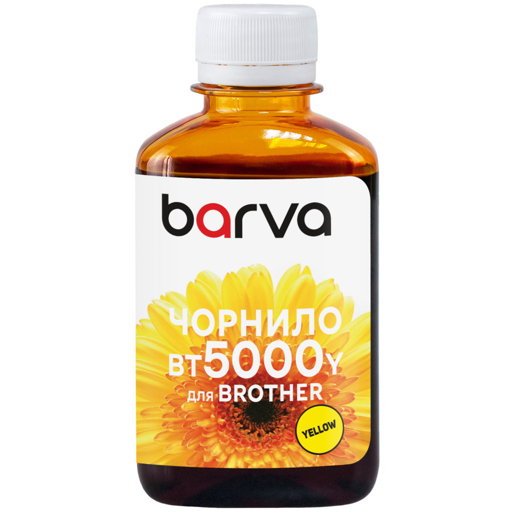 Чорнило Barva Brother BT5000 180 ml Y (BBT5000Y-756)