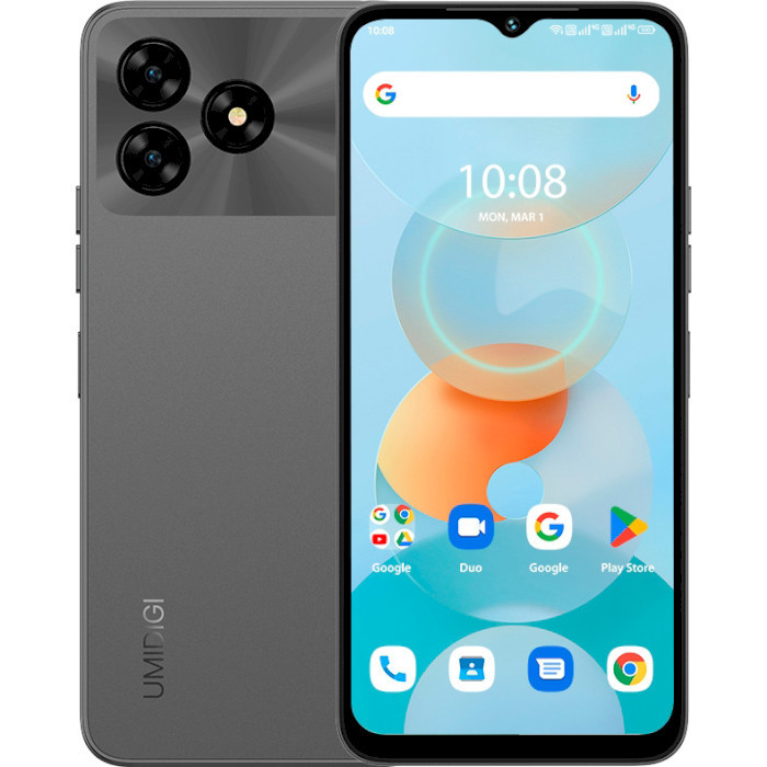 Смартфон Umidigi G5A MP38 4/64GB Space Gray (6973553523309)