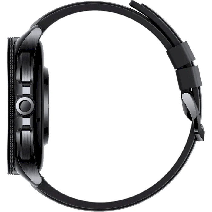 Смарт-годинник Xiaomi Watch 2 Pro Bluetooth Black Case with Black Fluororubber Strap (BHR7211GL) в Україні