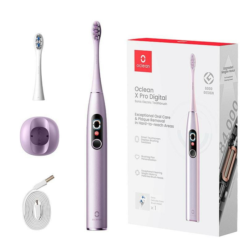 Класична щітка Oclean X Pro Digital Electric Toothbrush Purple (6970810553475) недорого