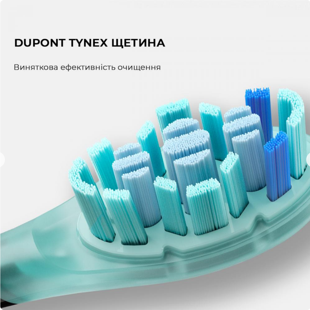 Змінна головка для зубної щітки Oclean UG02 B02 Ultra Gum Care Brush Black (2 pcs) (6970810553567) в Україні