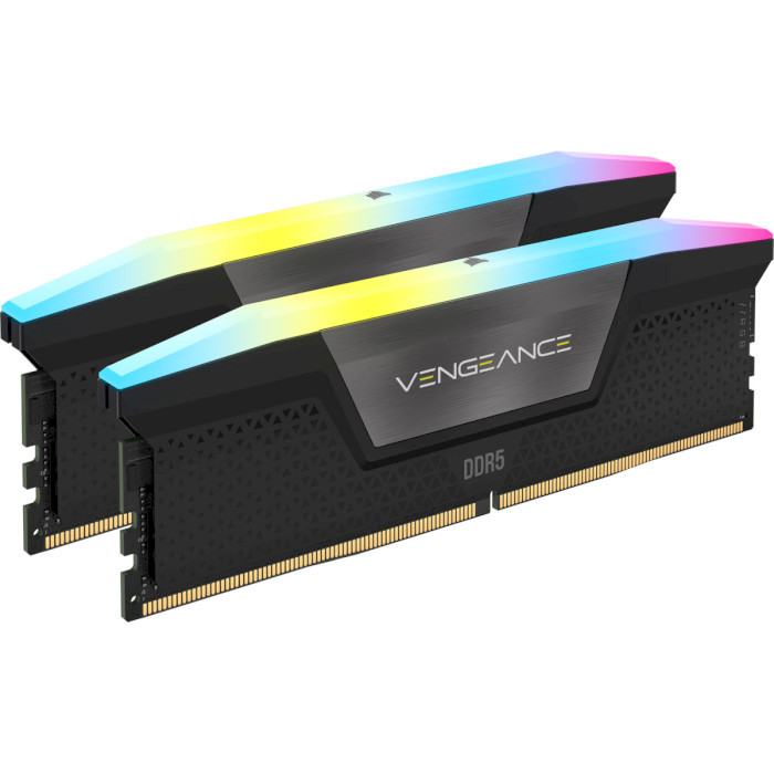 Оперативна пам'ять Corsair DDR5 2x16GB/6000 Vengeance RGB Black (CMH32GX5M2E6000C36) недорого