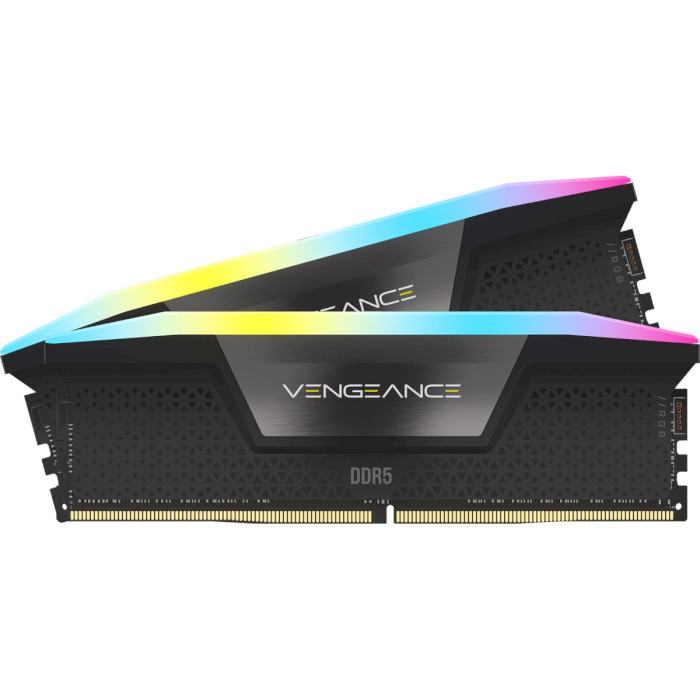 Оперативна пам'ять Corsair DDR5 2x16GB/6000 Vengeance RGB Black (CMH32GX5M2E6000C36)