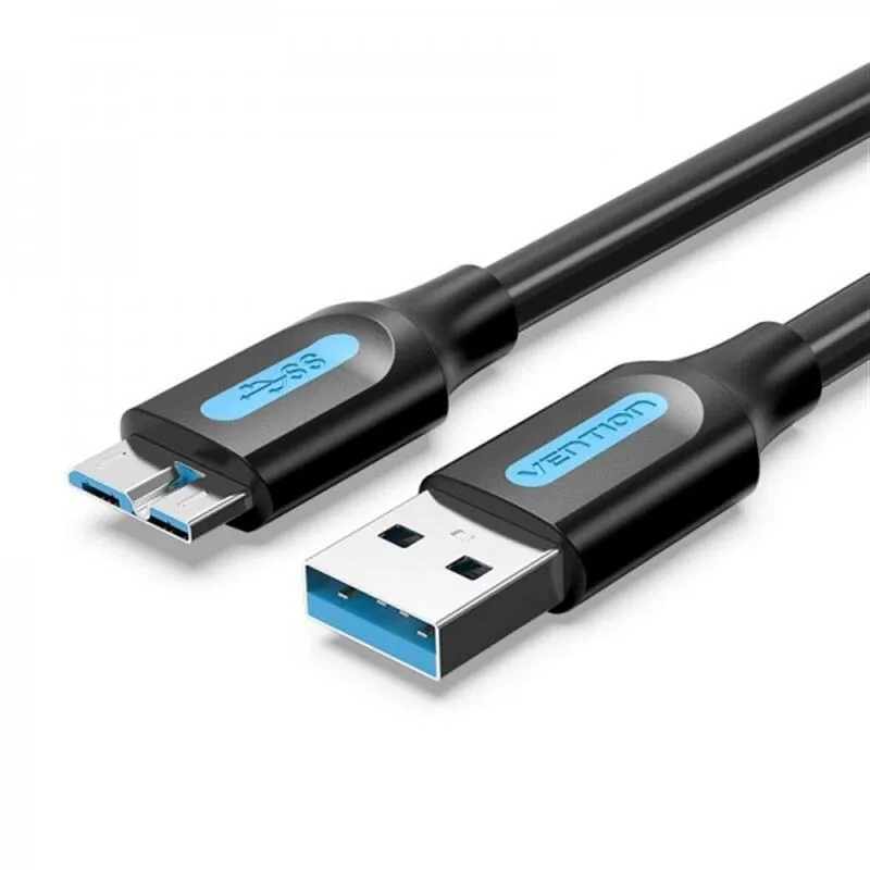 Кабель USB Vention USB - micro USB Type-B (M/M) 3 m Black (COPBI)