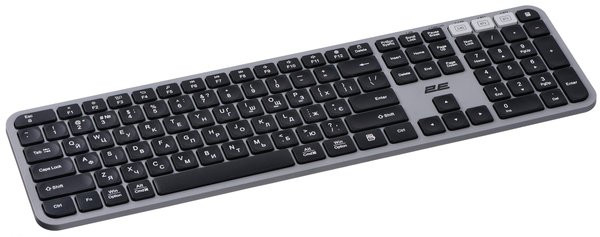 Клавіатура 2E KS240 WL BT Gray (2E-KS240WG_UA) ціна