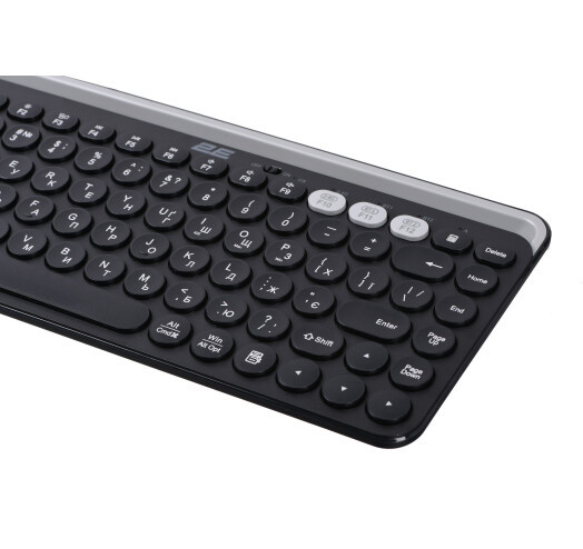 Клавіатура 2E KS250 WL BT Black (2E-KS250WBK_UA) купити