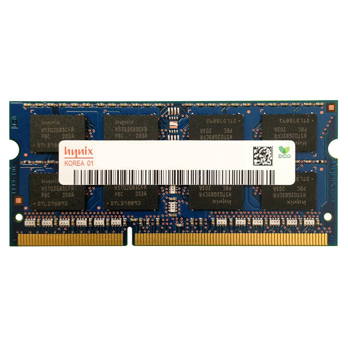 Оперативна пам'ять Hynix DDR3L SO-DIMM 8GB/1600 (HMT41GS6AFR8A-PB)