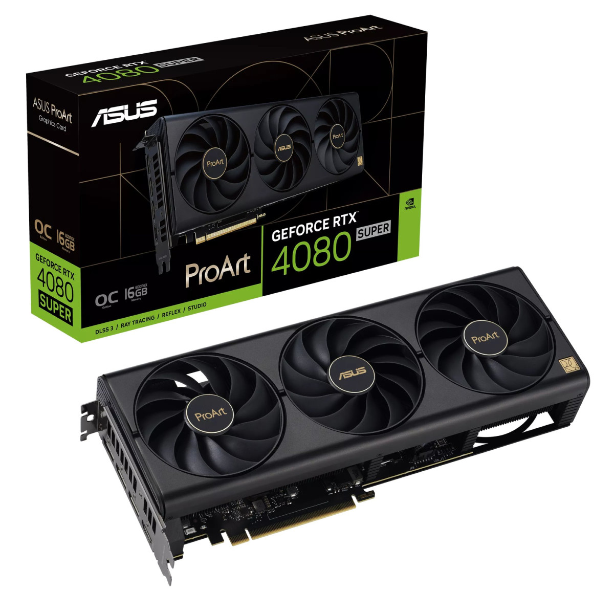 Відеокарта Asus GeForce RTX4080 SUPER 16Gb ProArt OC (PROART-RTX4080S-O16G)