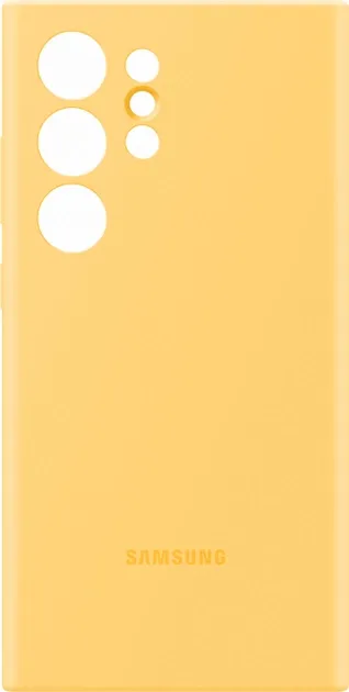Панель SAMSUNG для S24 Ultra Silicone Case Yellow EF-PS928TYEGWW