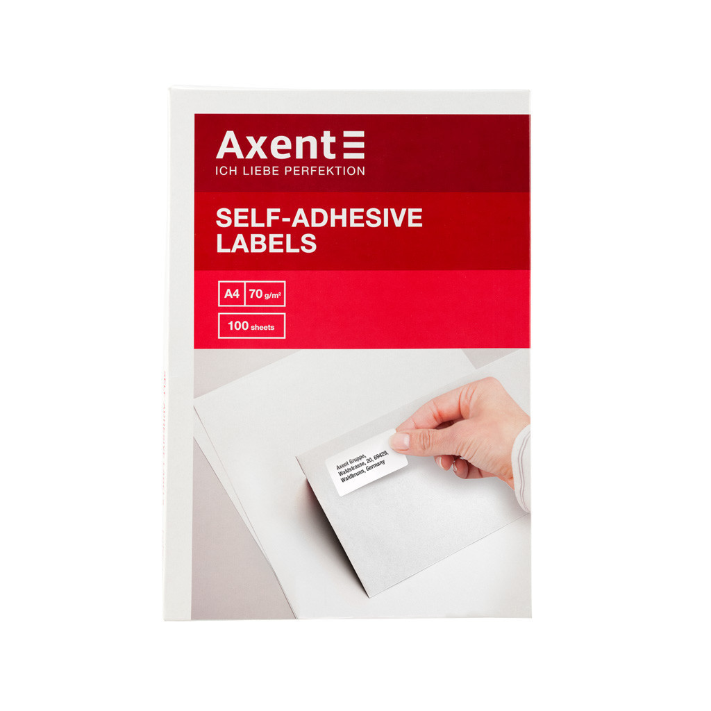 Расходные материалы для торгового оборудования Axent 210x148,5 (100) (2471-A)