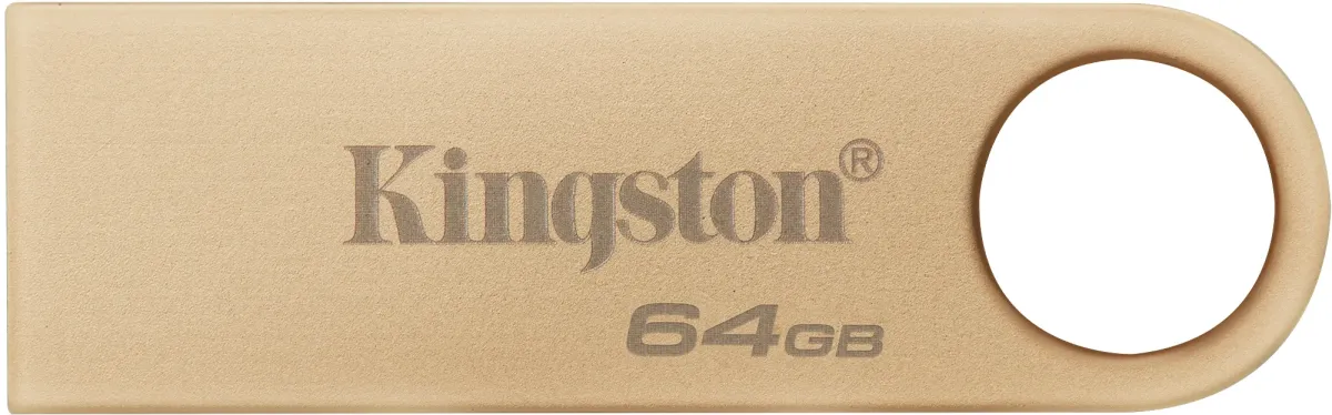 Флеш пам'ять USB KINGSTON DT SE9 G3 64GB Gold