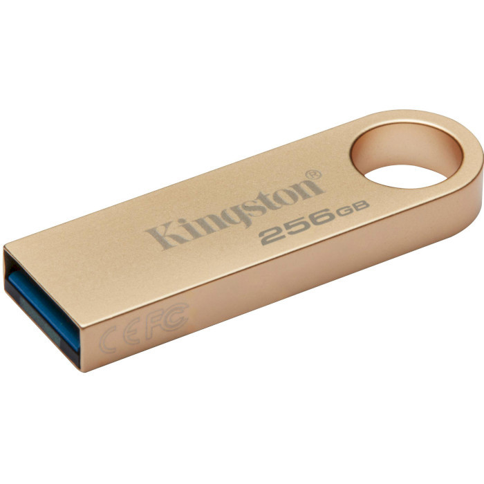 Флеш память USB KINGSTON DT SE9 G3 256GB Gold