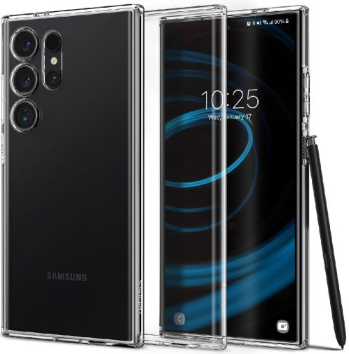 Чохол-накладка Spigen for Samsung Galaxy S24 Ultra, Liquid Crystal, Crystal Clear (ACS07283)
