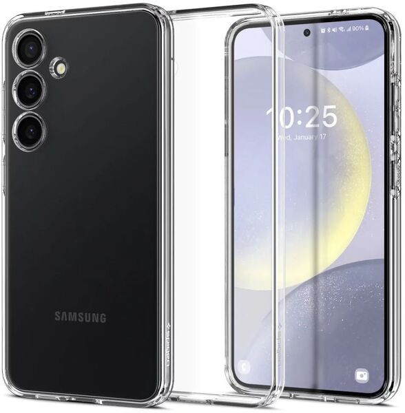 Чохол-накладка Spigen for Samsung Galaxy S24+, Liquid Crystal, Crystal Clear (ACS07323)